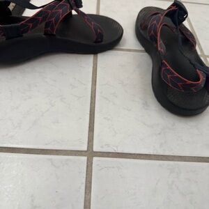 Chaco Women's Sandals - Black and Red